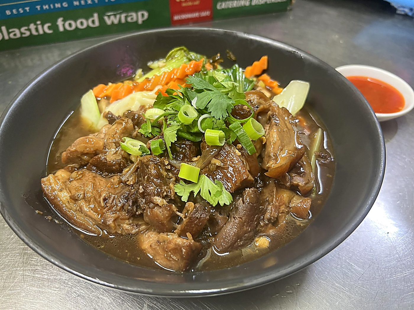 House Braised Pork & Noodle Bowl